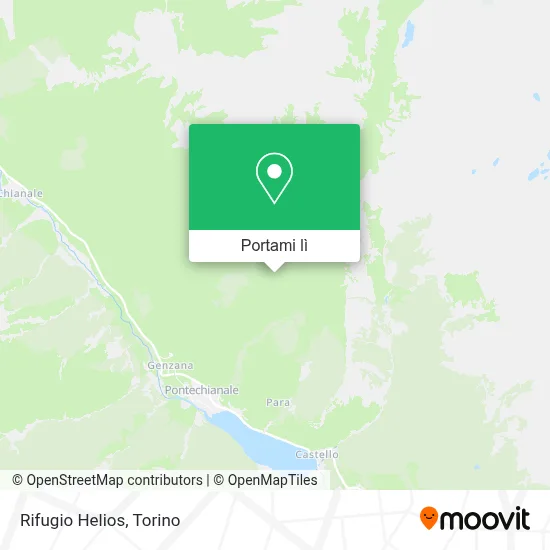 Mappa Rifugio Helios
