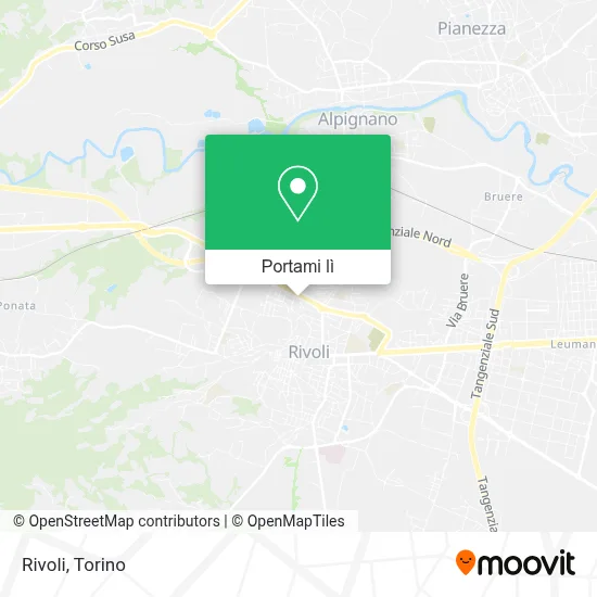 Mappa Rivoli