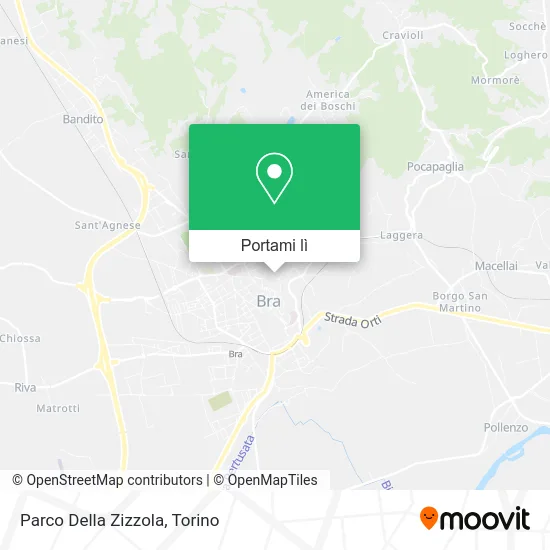 Mappa Parco Della Zizzola