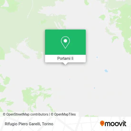 Mappa Rifugio Piero Garelli