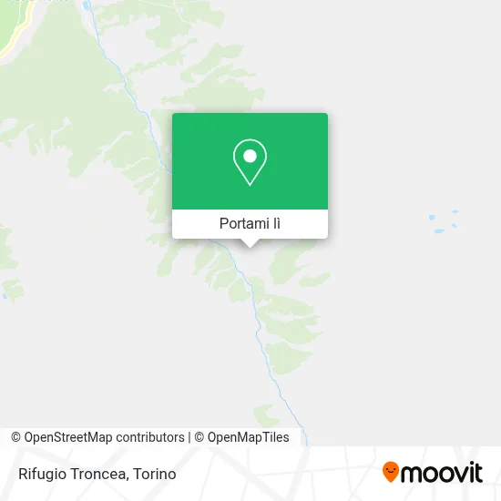 Mappa Rifugio Troncea