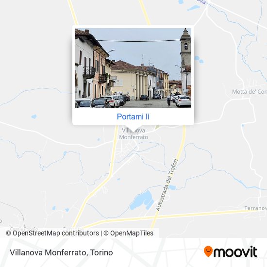 Mappa Villanova Monferrato