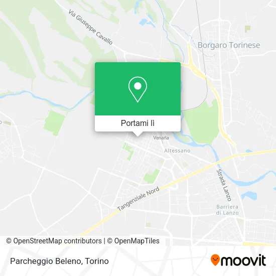 Mappa Parcheggio Beleno
