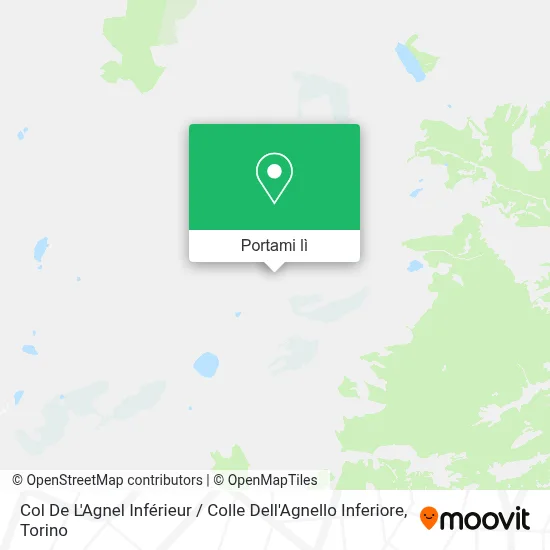 Mappa Colle Dell'Agnello