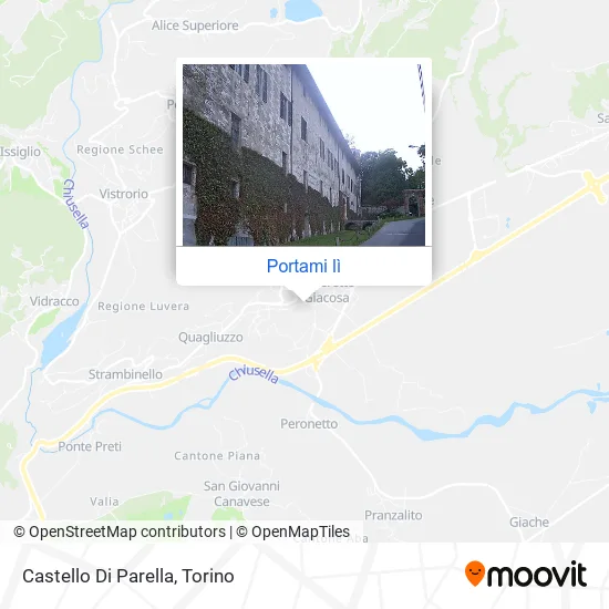 Mappa Castello Di Parella