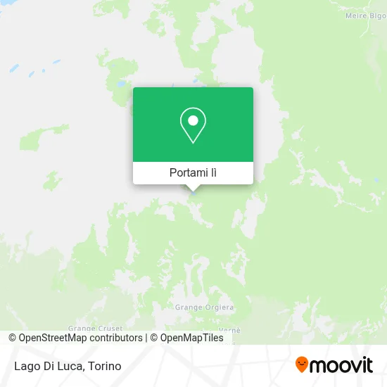 Mappa Lago Di Luca