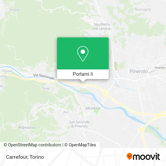 Mappa Carrefour