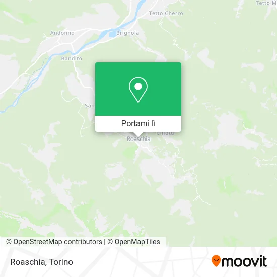 Mappa Roaschia
