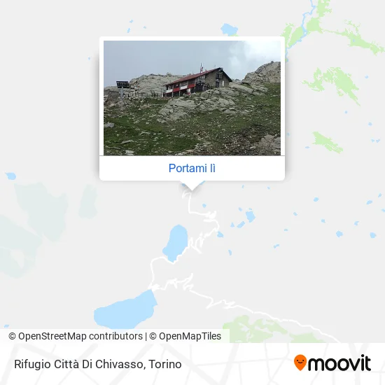 Mappa Rifugio Città Di Chivasso