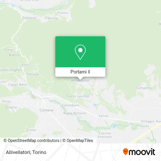 Mappa Allivellatori
