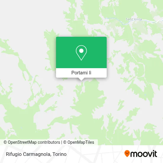 Mappa Rifugio Carmagnola
