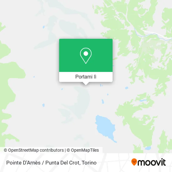 Mappa Punta Del Crot