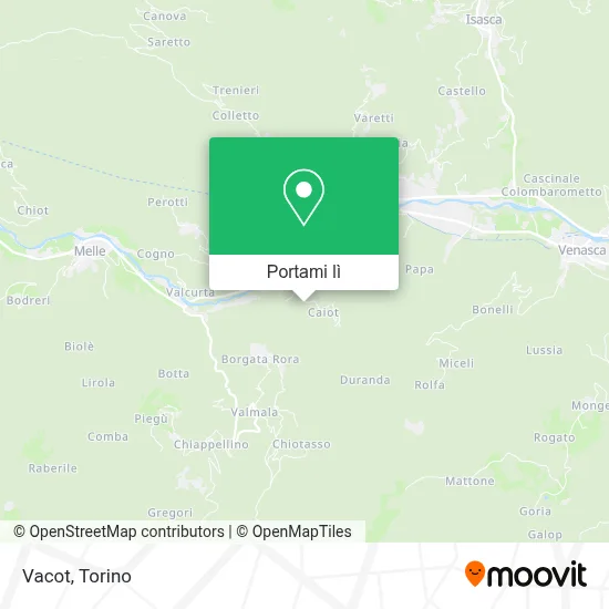 Mappa Vacot