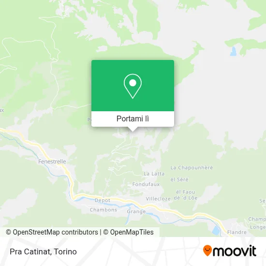 Mappa Pra Catinat