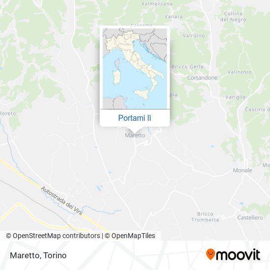 Mappa Maretto