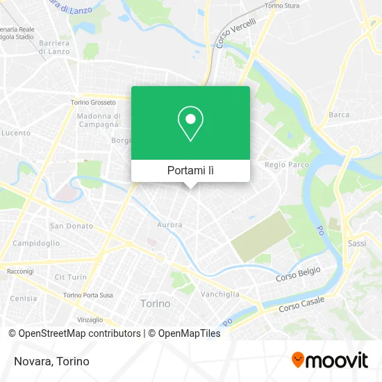 Mappa Novara