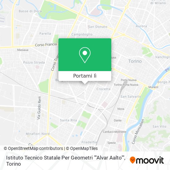 Mappa Istituto Tecnico Statale Per Geometri ""Alvar Aalto""