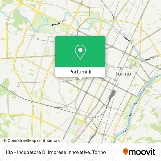 Mappa I3p - Incubatore Di Imprese Innovative