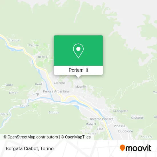 Mappa Borgata Ciabot