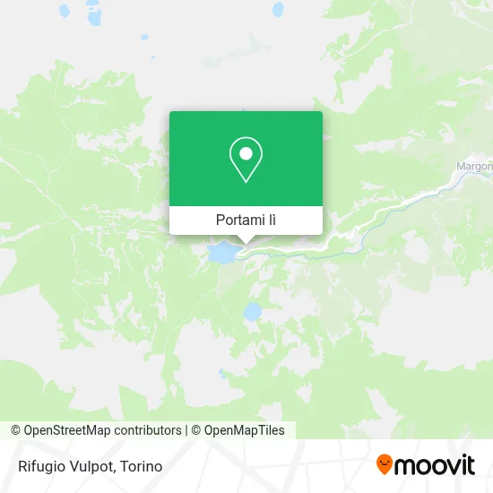 Mappa Rifugio Vulpot