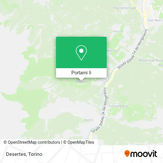 Mappa Desertes