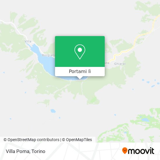 Mappa Villa Poma