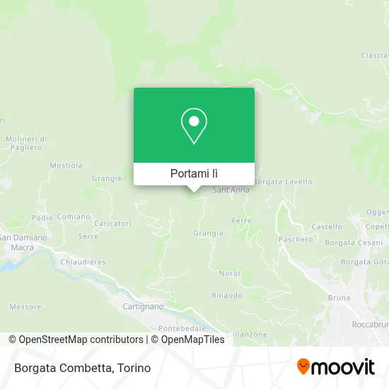 Mappa Borgata Combetta