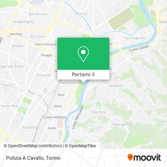 Mappa Polizia A Cavallo