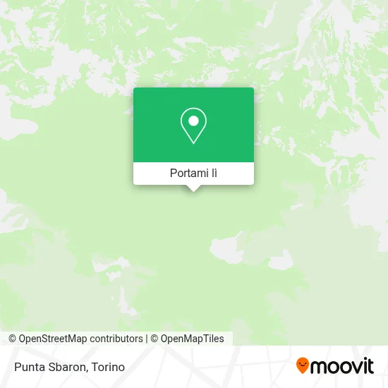 Mappa Punta Sbaron