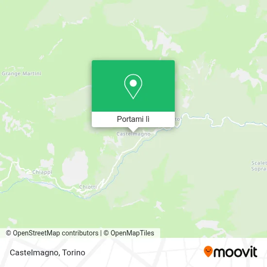 Mappa Castelmagno