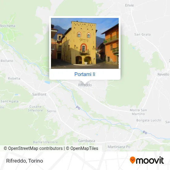 Mappa Rifreddo