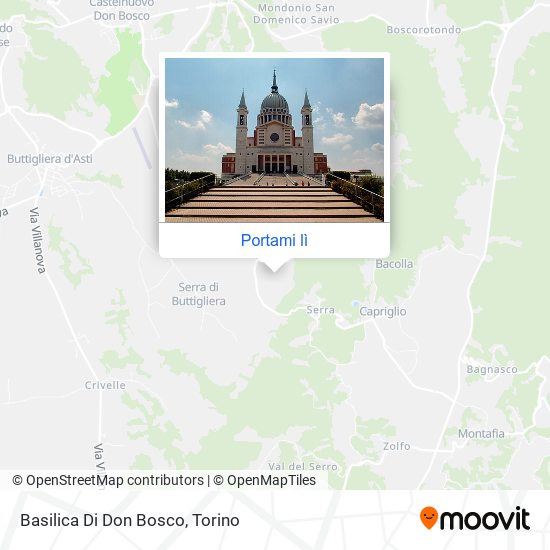 Mappa Basilica Di Don Bosco