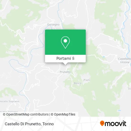 Mappa Castello Di Prunetto