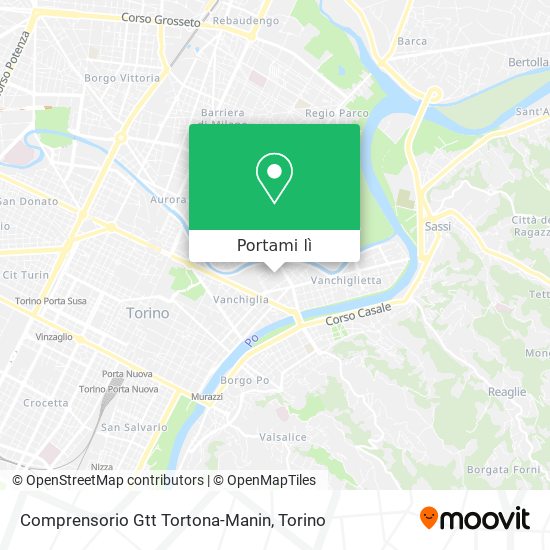 Mappa Comprensorio Gtt Tortona-Manin