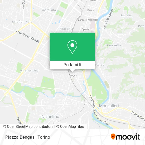 Mappa Piazza Bengasi