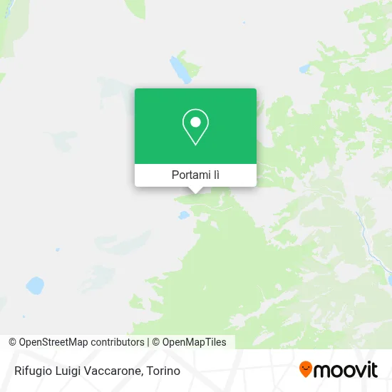 Mappa Rifugio Vaccarone