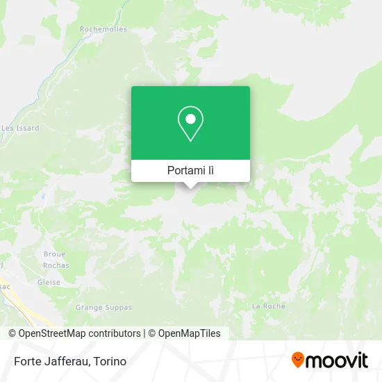 Mappa Forte Jafferau