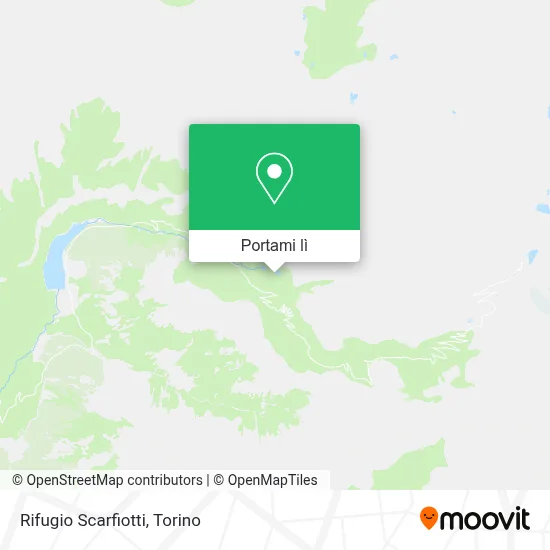 Mappa Rifugio Scarfiotti