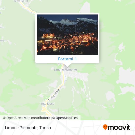 Mappa Limone Piemonte