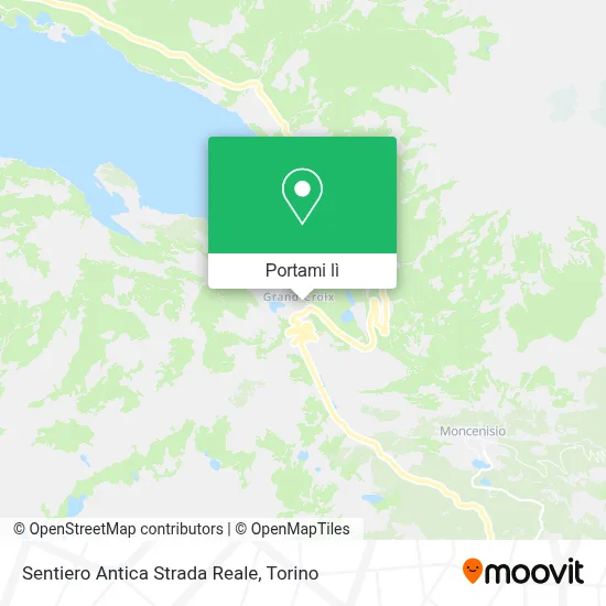 Mappa Sentiero Antica Strada Reale