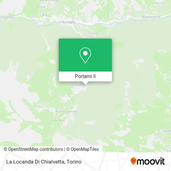 Mappa La Locanda Di Chialvetta
