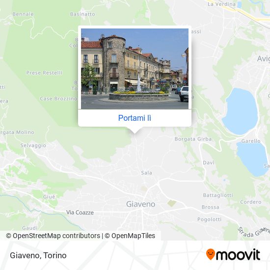 Mappa Giaveno