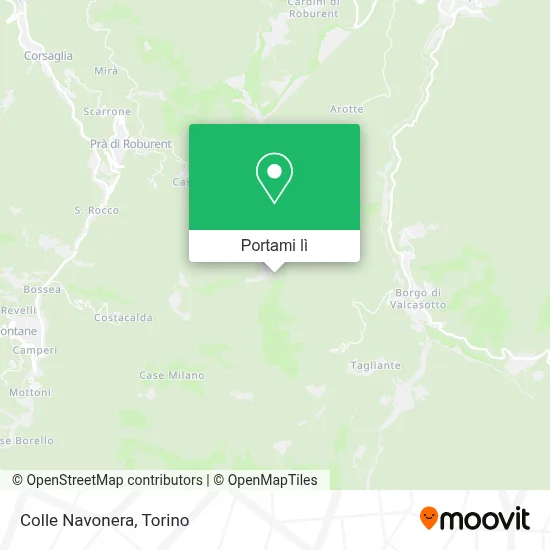 Mappa Colle Navonera
