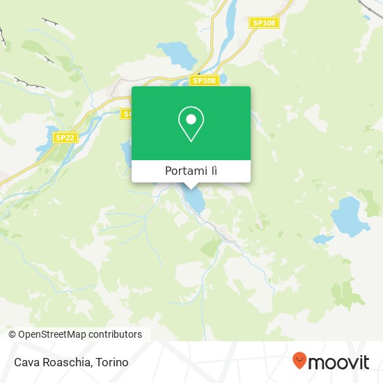 Mappa Cava Roaschia