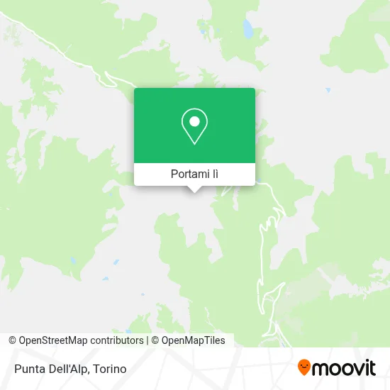 Mappa Punta Dell'Alp