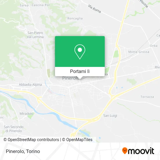 Mappa Pinerolo