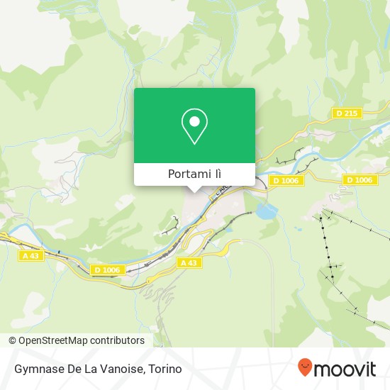 Mappa Gymnase De La Vanoise