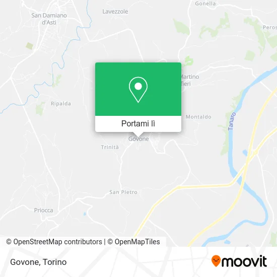 Mappa Govone