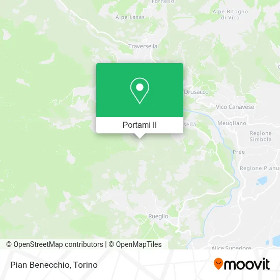 Mappa Pian Benecchio