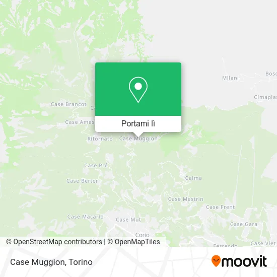Mappa Case Muggion